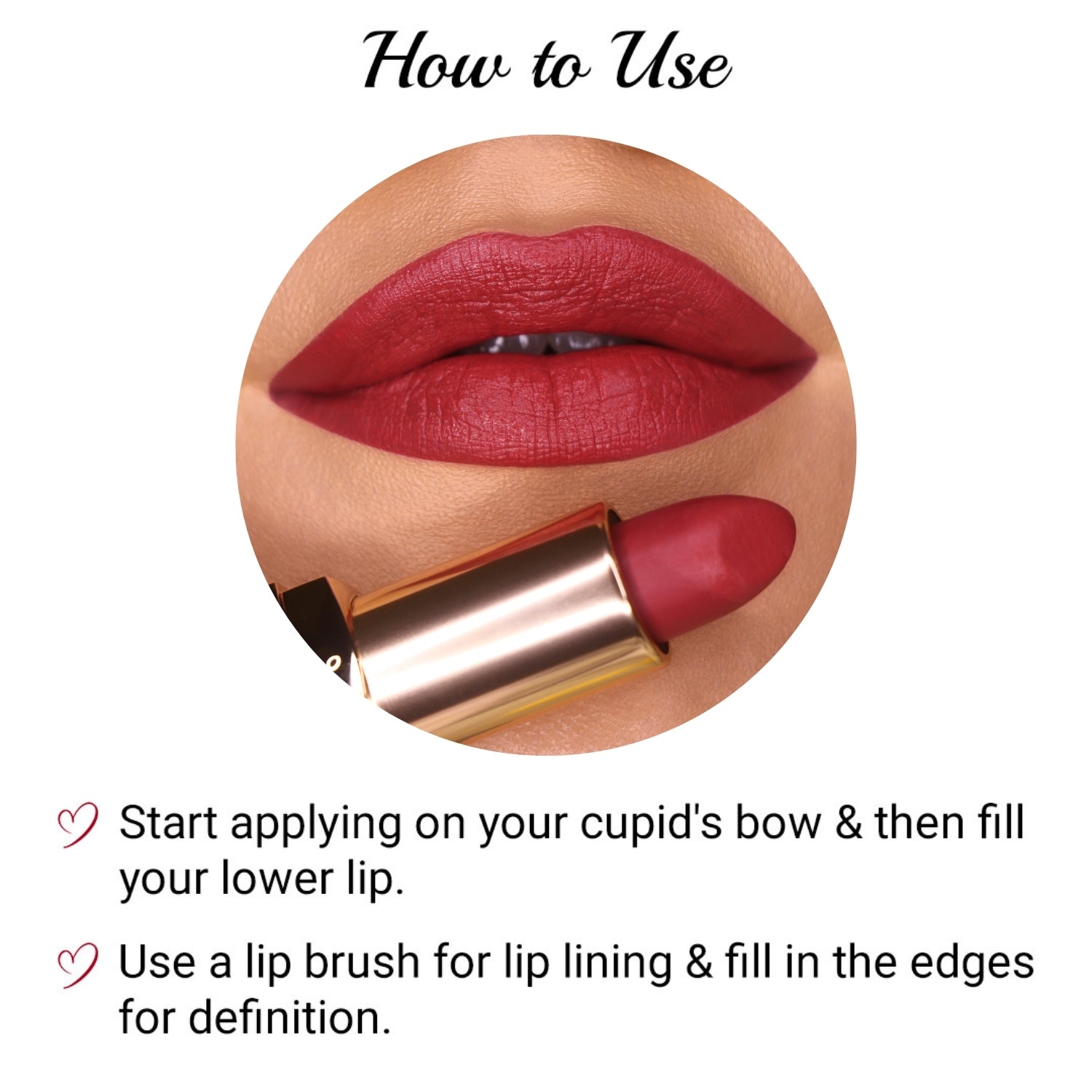 How to use Iba Lipstick - Pink Pout