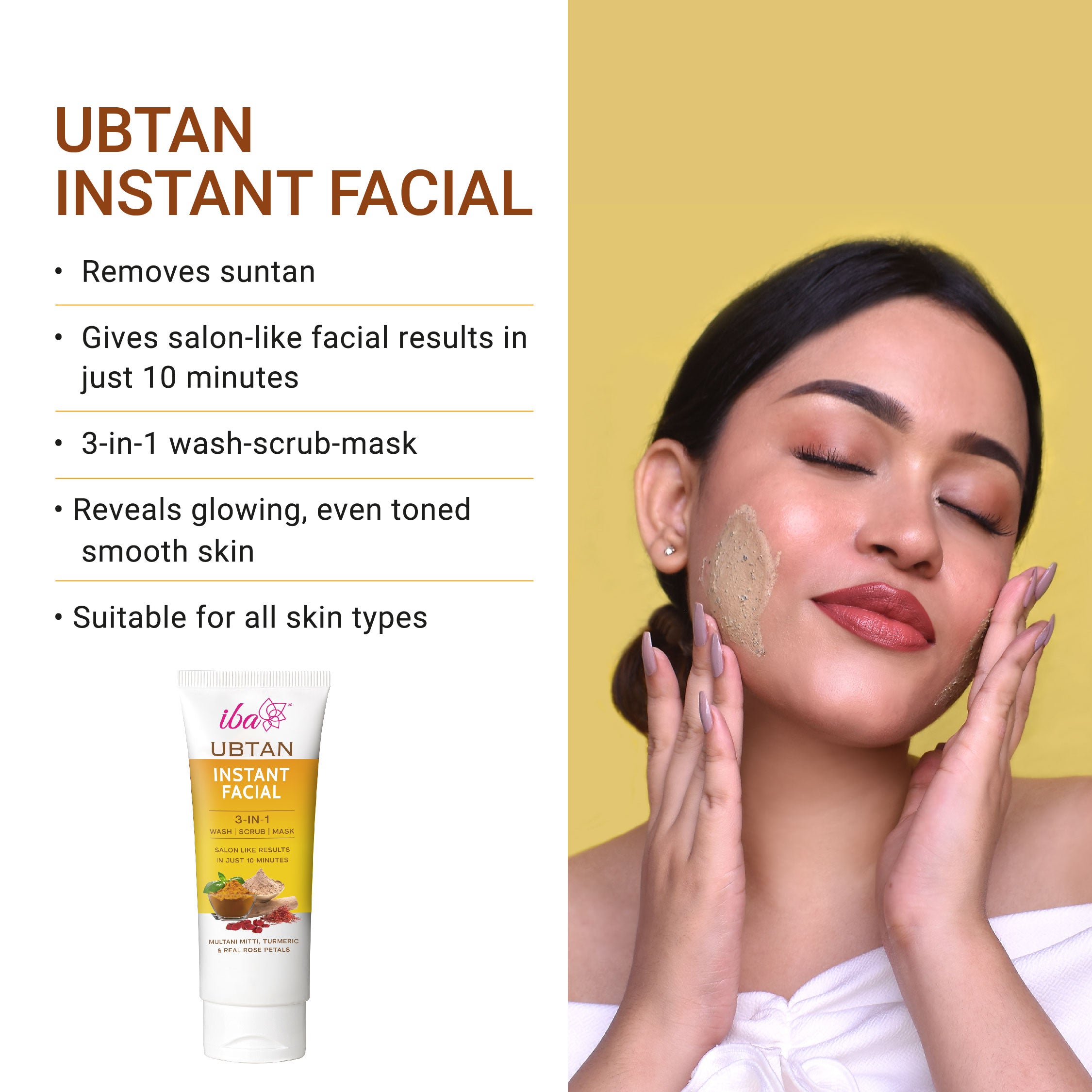 Ubtan Instant Facial