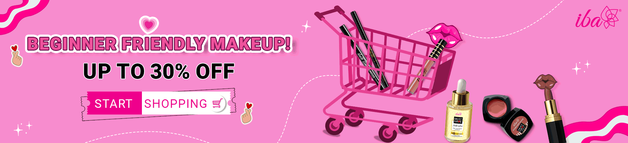 Discount on Beginners Makeup