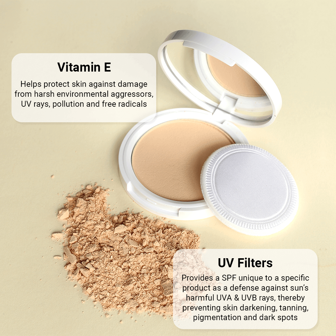 Mattifying Compact Ingredients