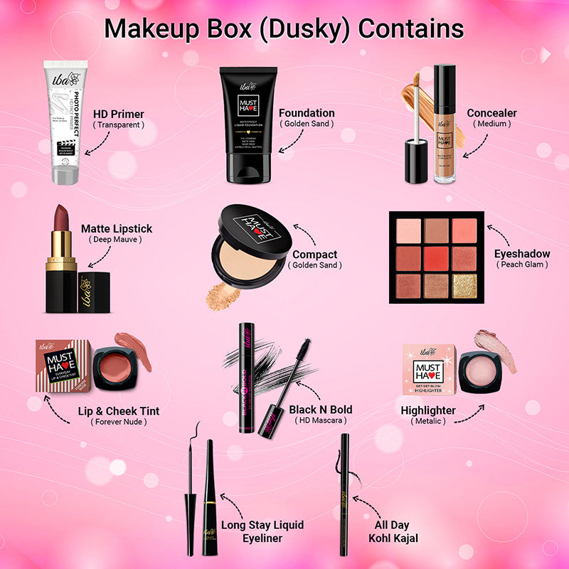 Iba Must Have Complete Makeup Box -Dusky