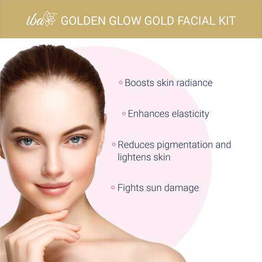 Iba Golden Glow Gold Facial Kit Description