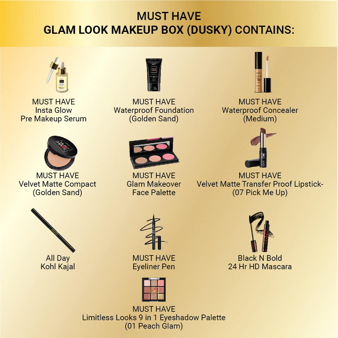 Iba Must Have Glam Look Makeup Box - Dusky