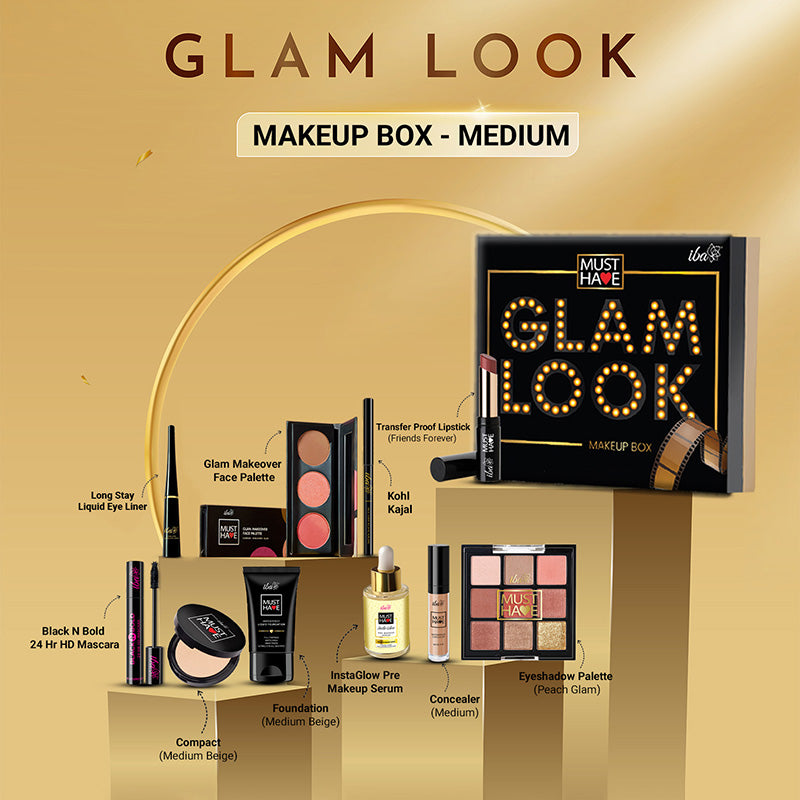 Iba Must Have Glam Look Makeup Box - Medium