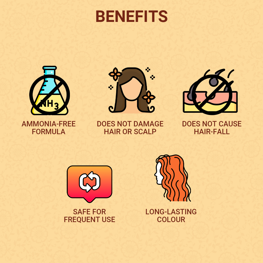Benefits of Iba Hair Color-Dark Brown