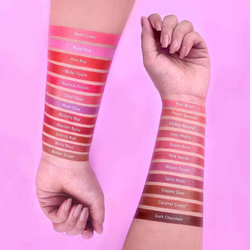 Iba Moisture Rich Lipsticks Shades