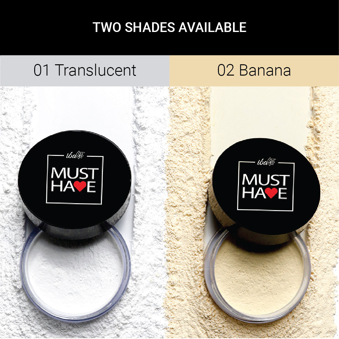 Invisible Pro Setting Powder - Two shades