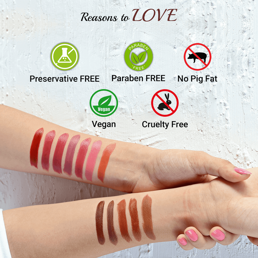 Why Love Iba Lipstick M10 Red Brick