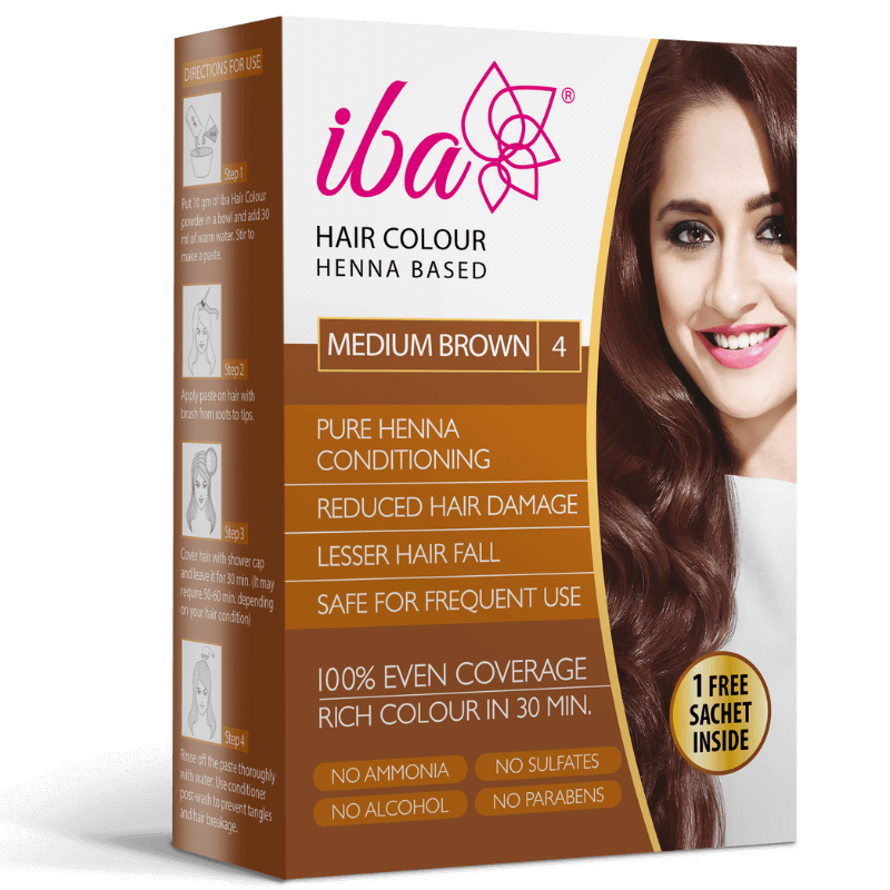 Iba Hair Color-Medium Brown