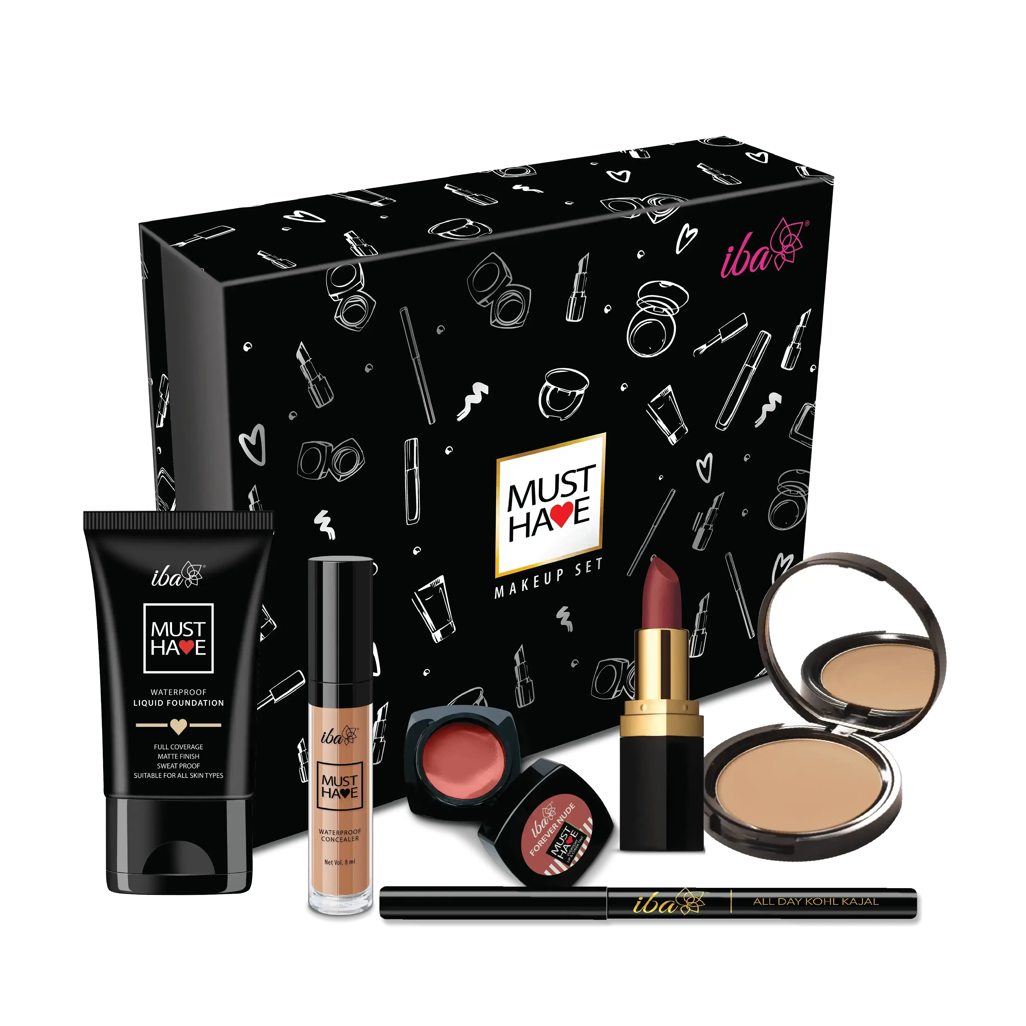 Iba Must Have Makeup Set -Medium