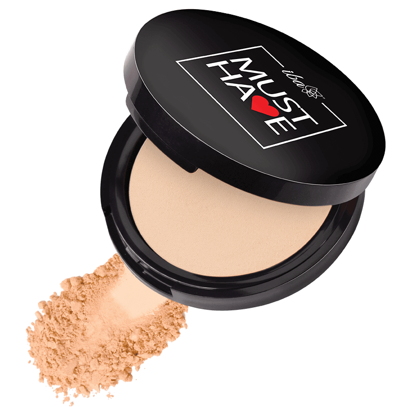 Iba Must Have Velvet Matte Compact - Pure Ivory,9 g