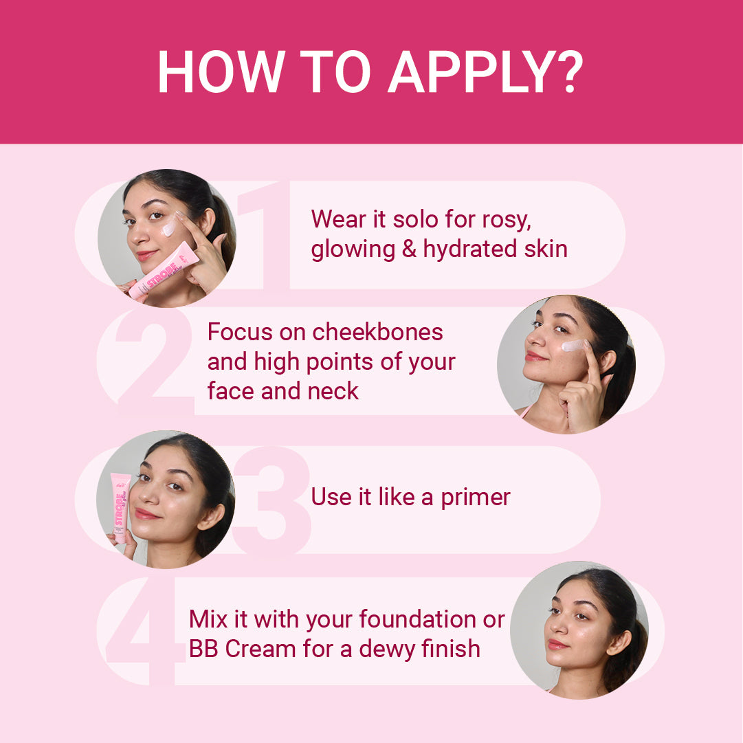 How to Apply Iba Strobe to Glow Primer
