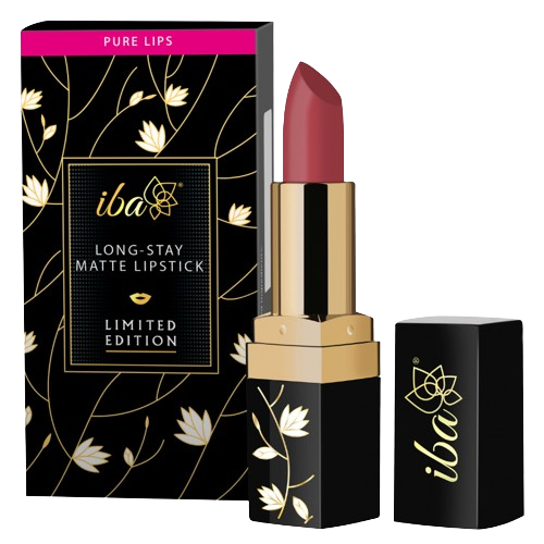 Iba Long-stay Matte Lipstick Limited Edition - Turkish Rose
