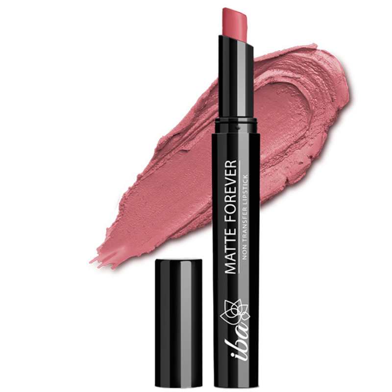 Iba Matte Forever Non Transfer Lipstick - 14 Friends Forever, 2g