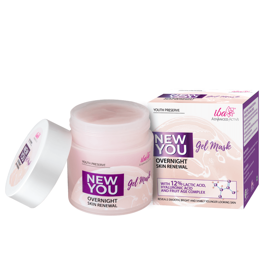 Iba Advanced Activs Youth Preserve New You Overnight Skin Renewal Gel Mask