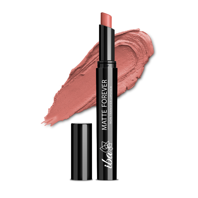 Iba Matte Forever Non Transfer Lipstick- 04 Best Friend, 2 g