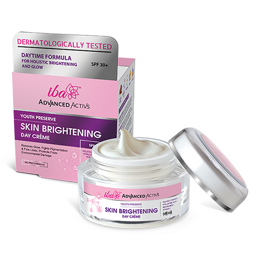 Iba Advanced Activs Youth Preserve Skin Brightening Day Cream Benefits