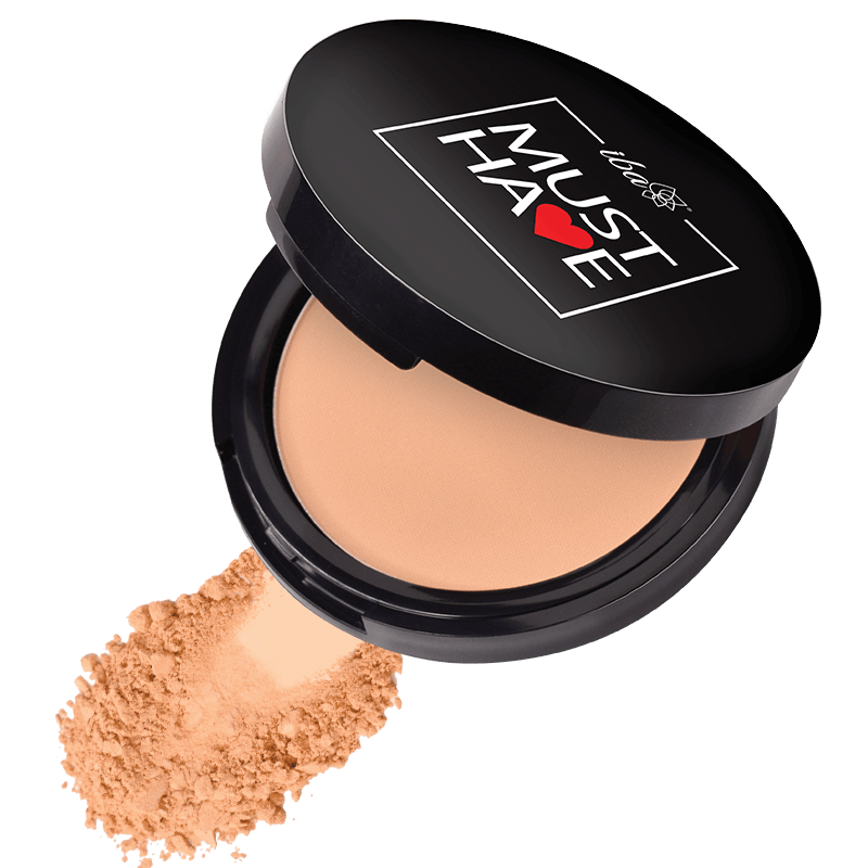 Iba Must Have Velvet Matte Compact - Medium Beige,9 g