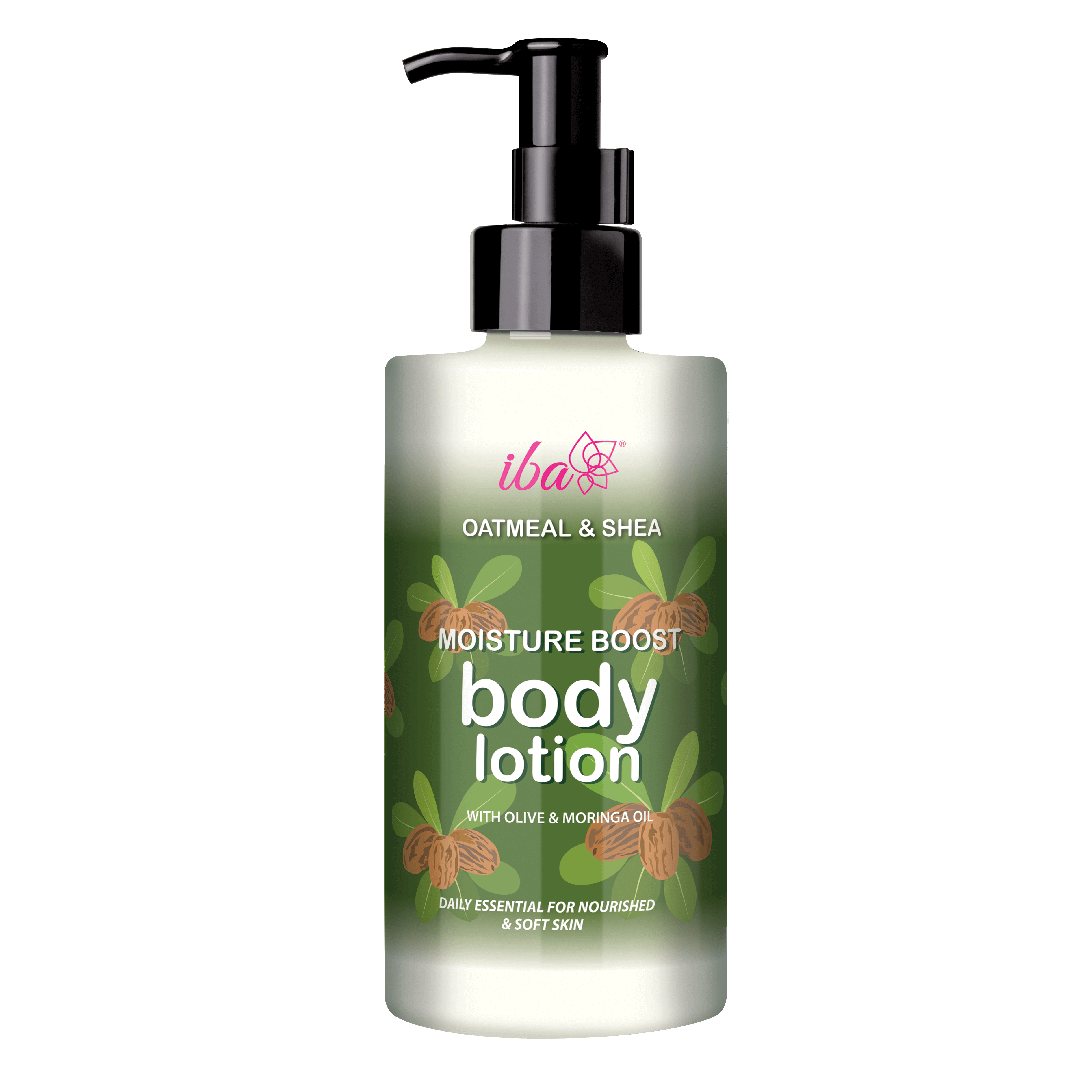Iba Oatmeal & Shea Moisture Boost Body Lotion,320 ml