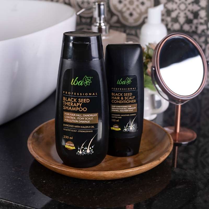 Iba Professional Black Seed Therapy Shampoo & Conditioner Combo