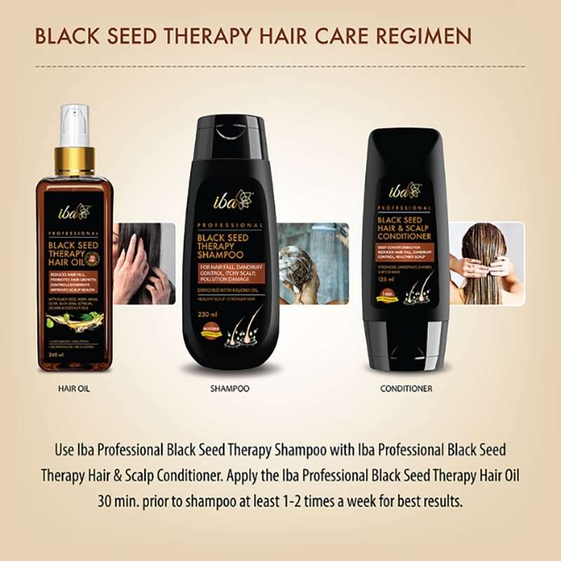 Black Seed Therapy Hair Care Regimen