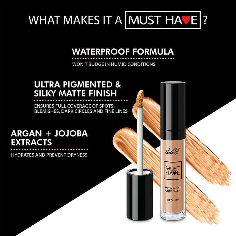 Iba Must Have Waterproof Concealer - Light Ingredients