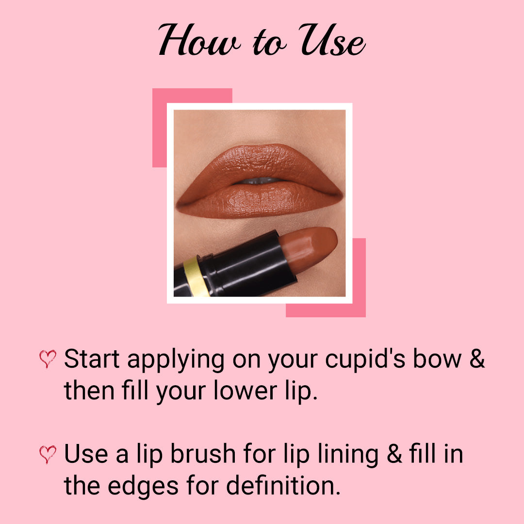 How To Use Iba's Brown Sugar Lipstick 