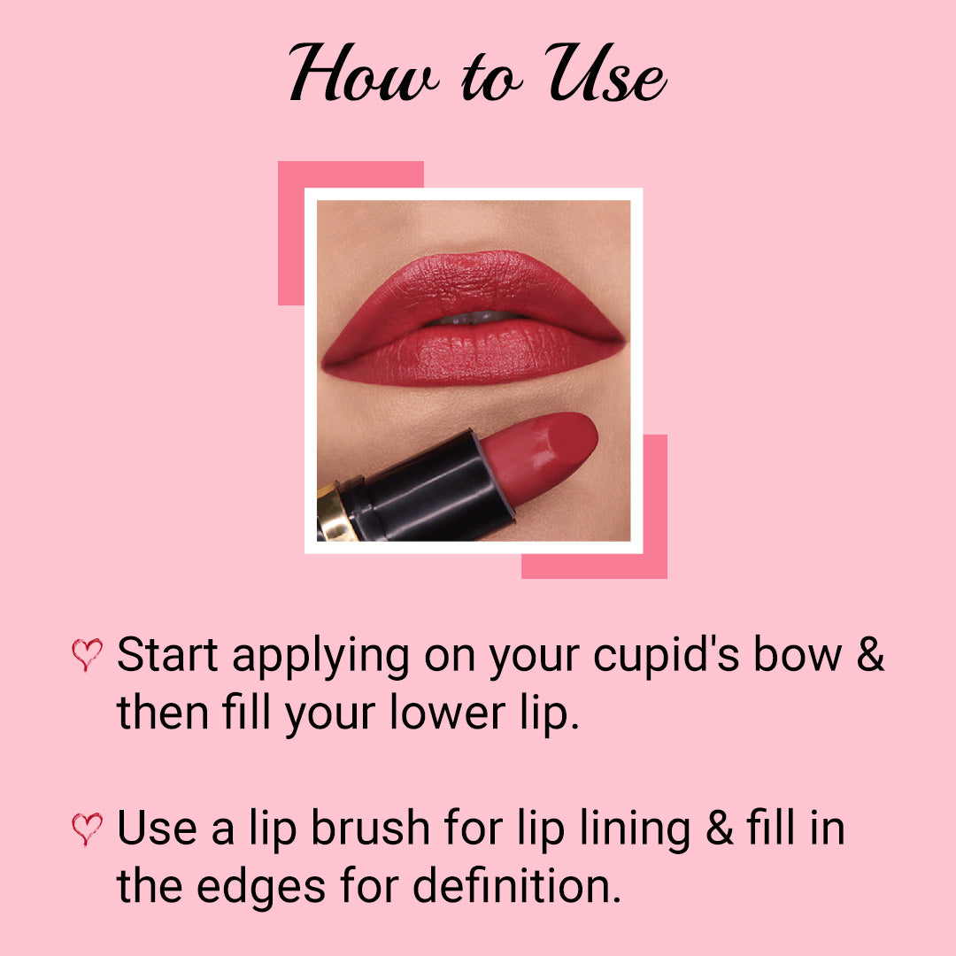 How To Use Iba's Dusky Rose Lipstick