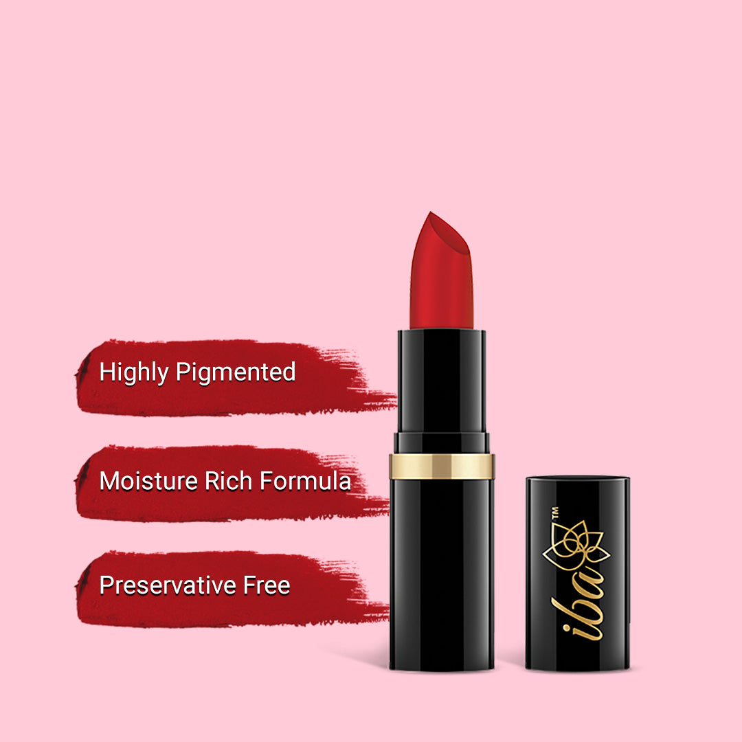 Iba Pure Red Moisture Rich Lipstick