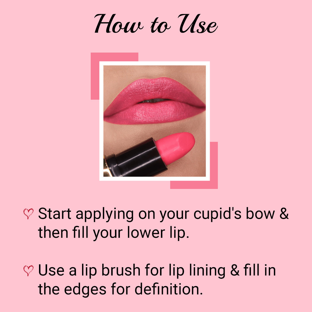 How To Use Iba's Neon Crush Lipstick