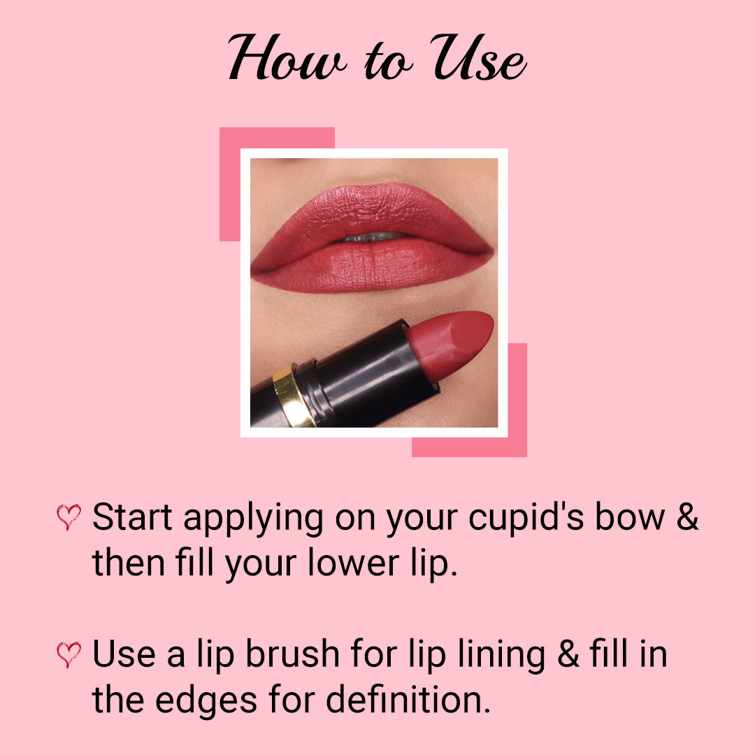 How to use Iba's Pink Nectar Lipstick