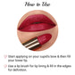 How To Use Iba's Berry Punch Lipstick 