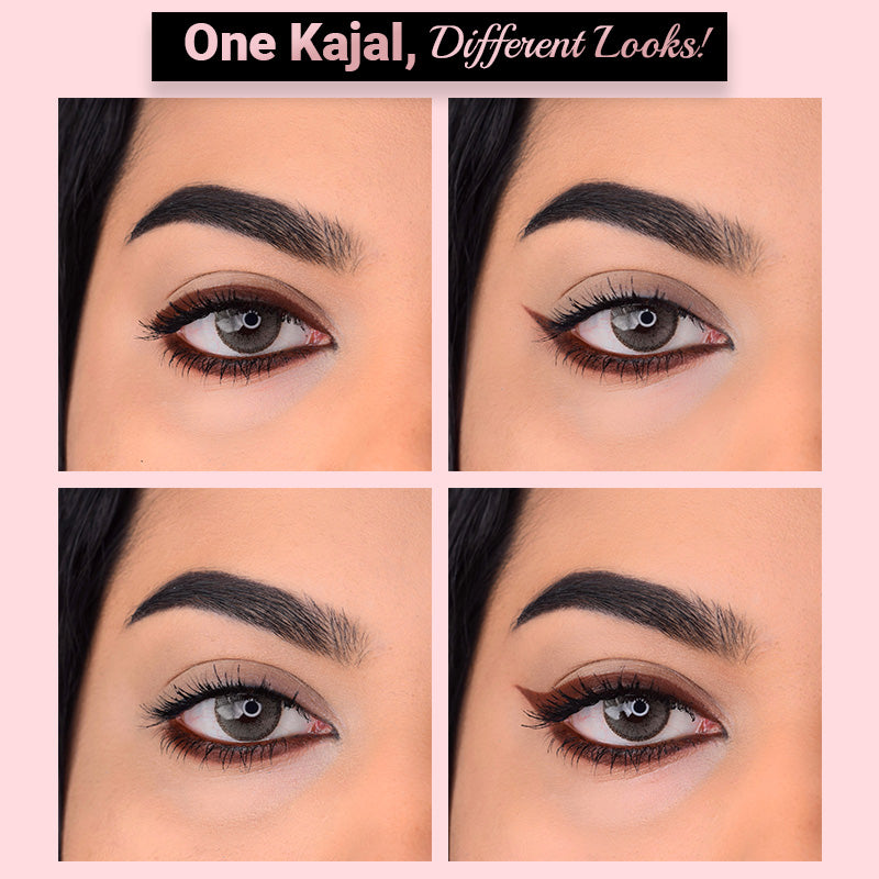 Different Look Iba Eye Talk Dark Brown Colour Kajal