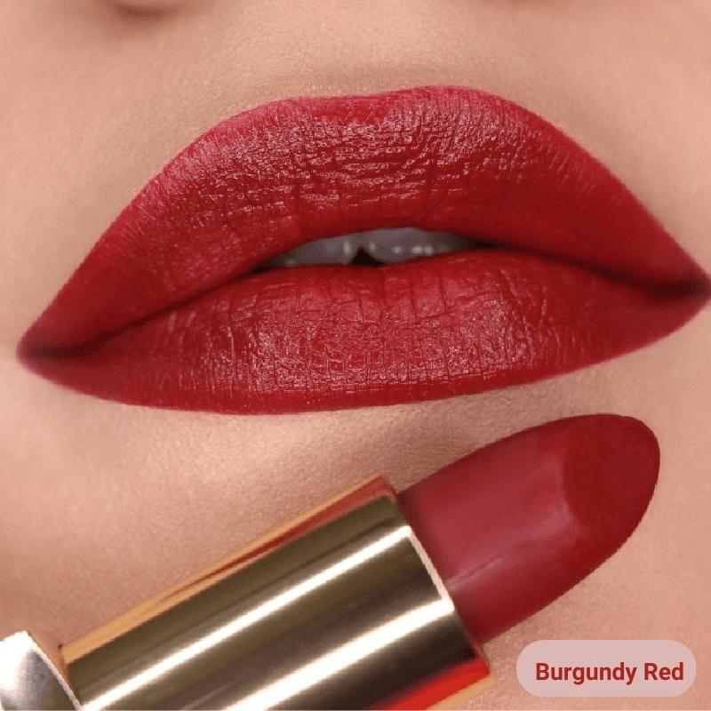 Iba Burgundy Red Lipstick 