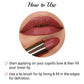 How to use Iba's Cinnamon Chai Lipstick