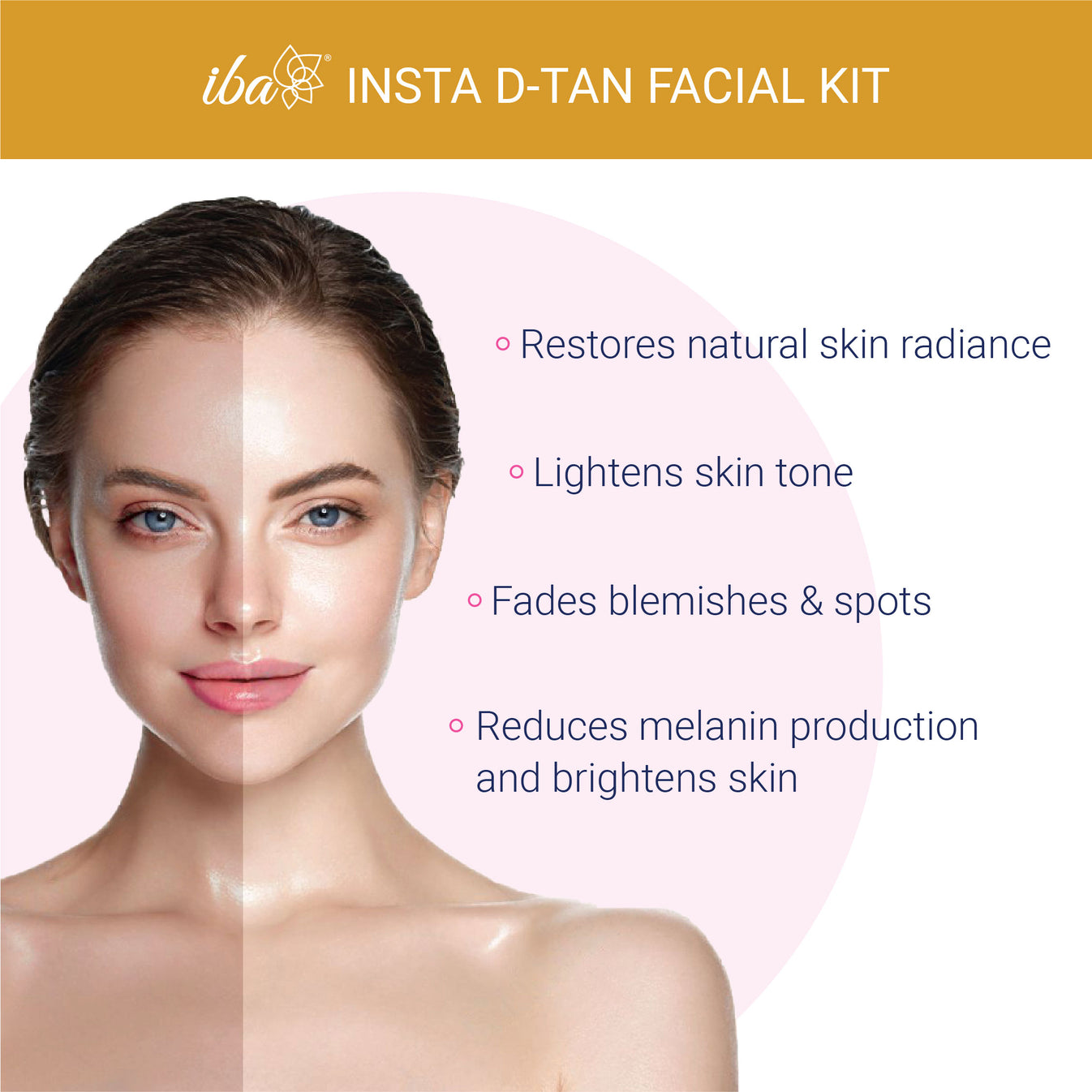 Buy DTan Facial Kit for Tan Removal Online at Best Price