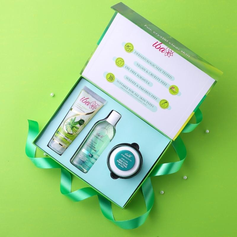 Iba Ctm Kit (Cleanse-Tone-Moisturize) For Crystal Clear Skin