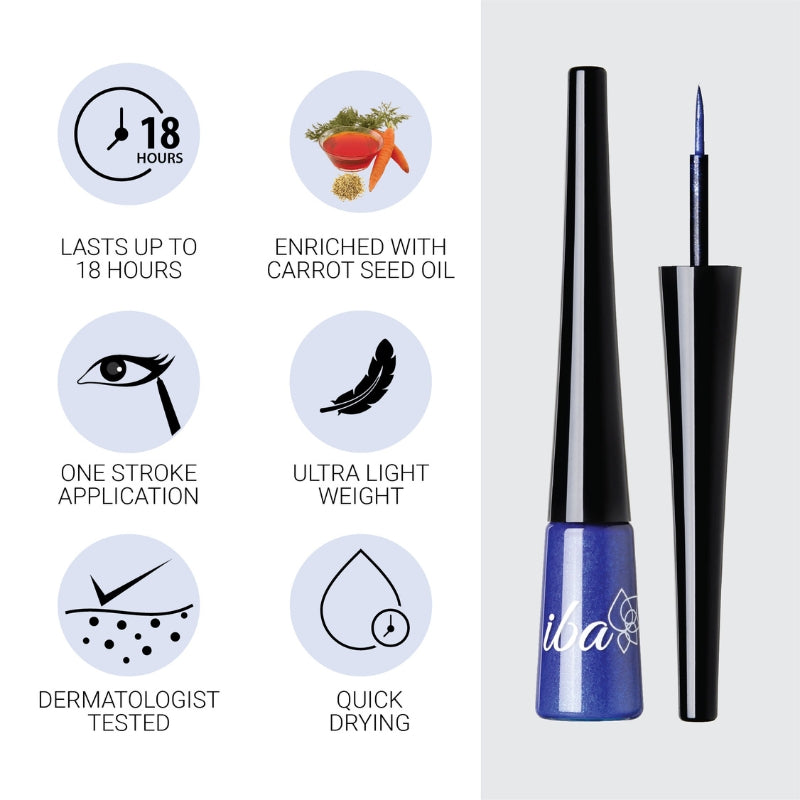 Navy blue liquid best sale eyeliner