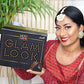 Women Displaying Iba Dusky Glam Look Makeup Box