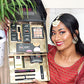 Women Displaying Iba Glam Look Makeup Box for Dusky Skin
