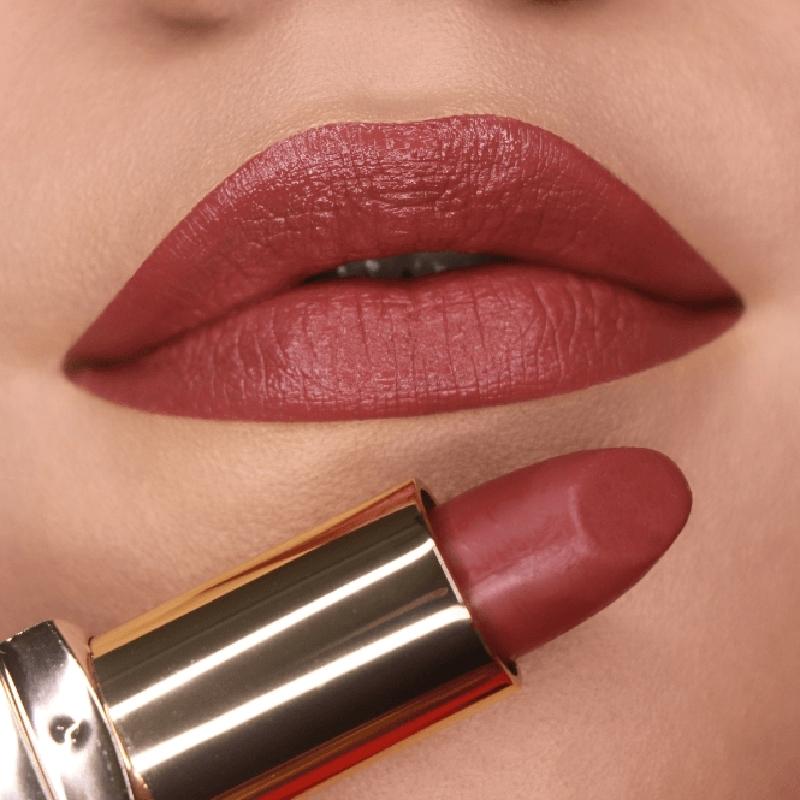Iba Pure Lips Long Stay Matte Lipstick-M15 Cinnamon Chai