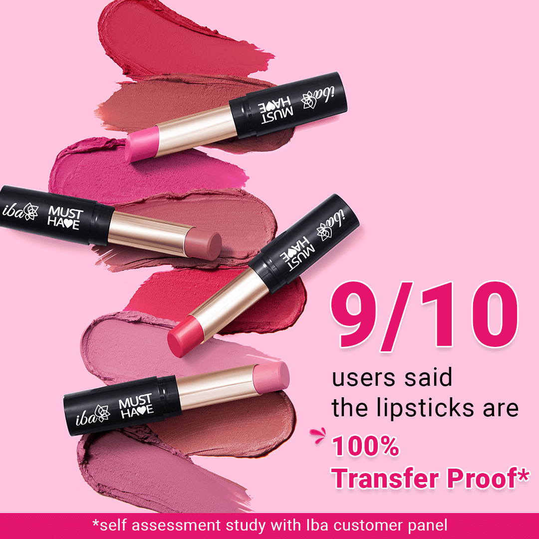 Iba Transfer Proof Lipsticks Customer Panel Review