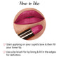 How to use Iba's Wild Magenta Lipstick