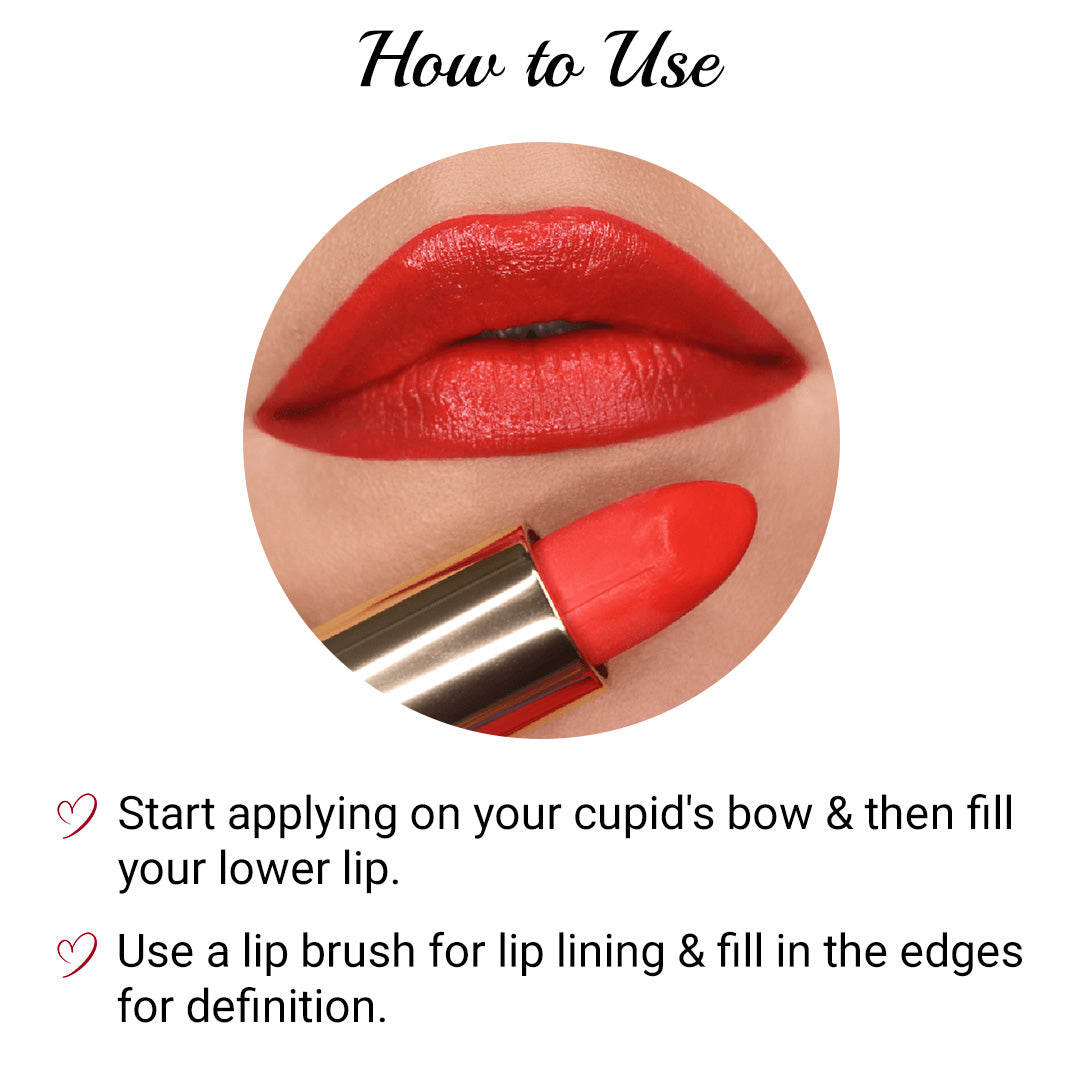 How To Use Iba Bold Red Matte Lipstick