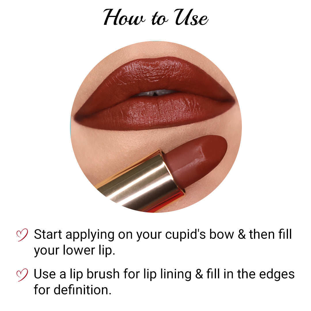 How To Use Iba's Mocha Shot Lipstick 