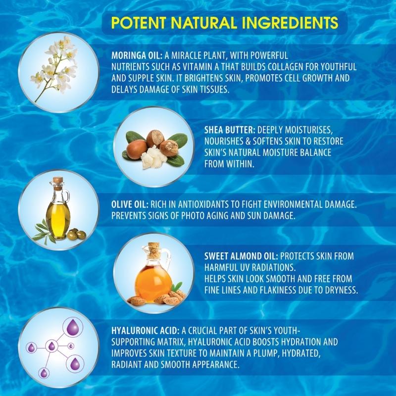 Moisture Recharge Hydra Burst Weightless Water Cream Natural Ingredients
