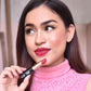 Women Displaying Iba Must Have Transfer Proof Ultra Matte Lipstick Color Nikkah Red