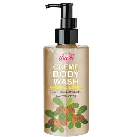 Iba Oatmeal & Shea Crème Body Wash For Soft Skin