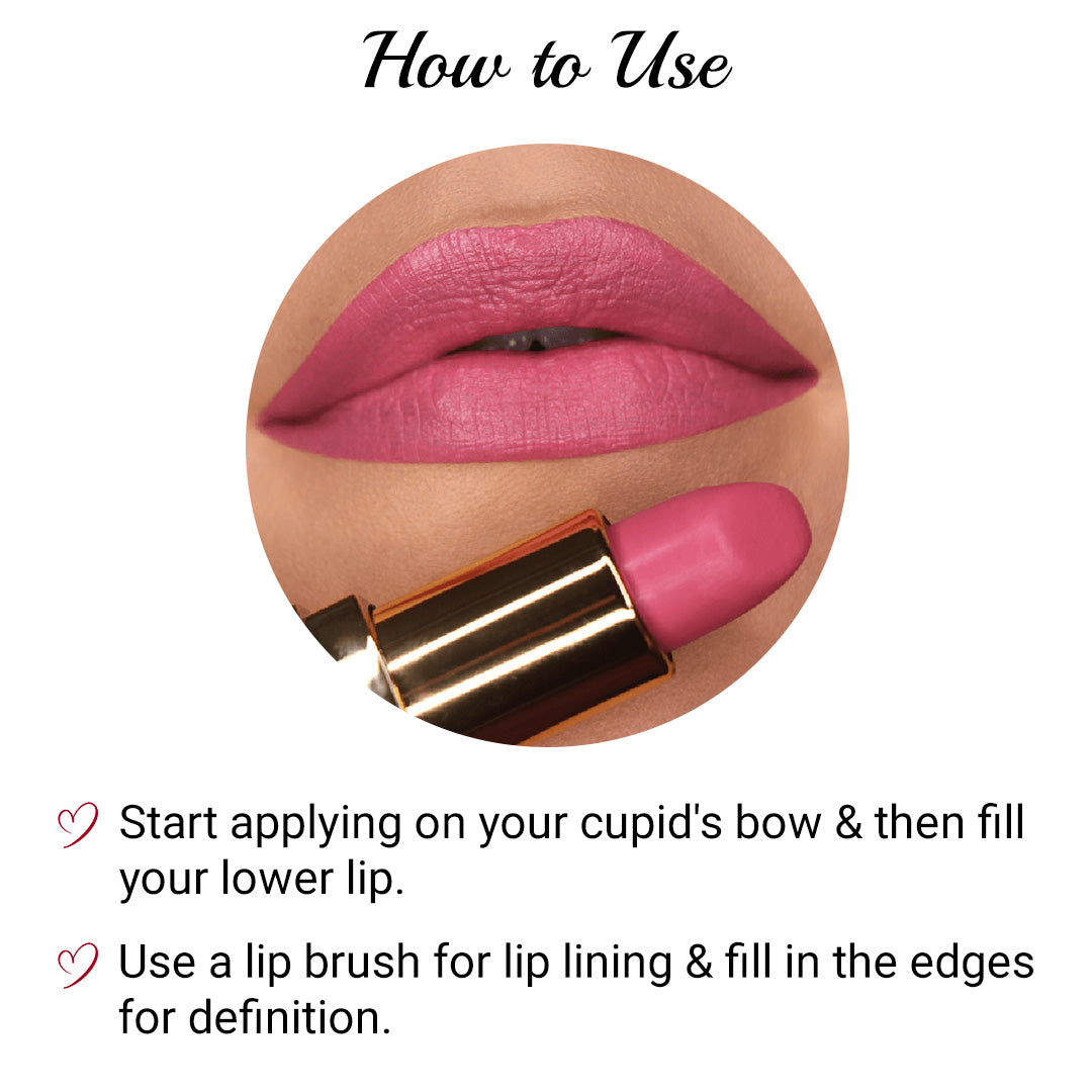 How to use Iba's Pink Pop Lipstick