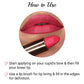 How To Use Iba Pink Rose Long Stay Matte Lipstick